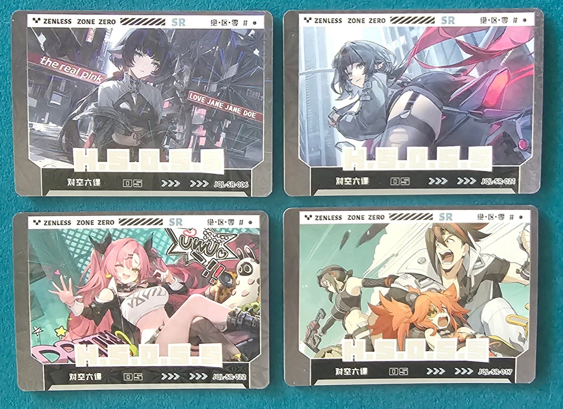 Carte collezionabili: ZZZ 4 Thick Cards SR Holo Waifu Zenless Zone Zero – Nuovo (secondo la descrizione) da Meyrin venduto da bigjoejr69