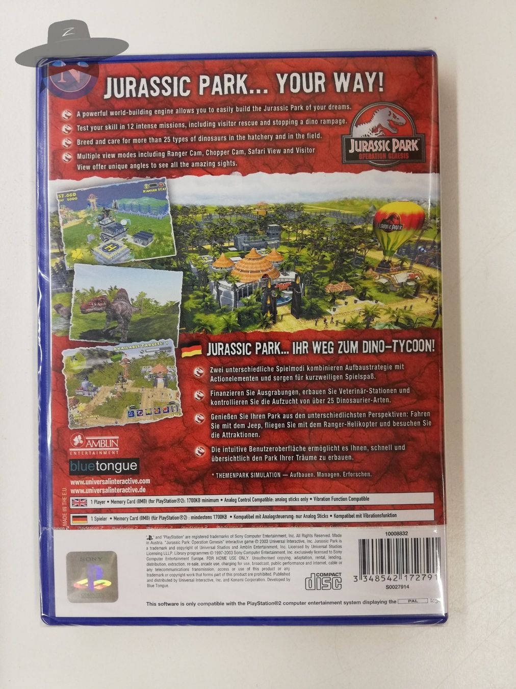 Sony Spiele: Jurassic Park - Operation Genesis / NEU - sealed / PS2 – Neu (gemäss Beschreibung) aus St. Gallen von  1