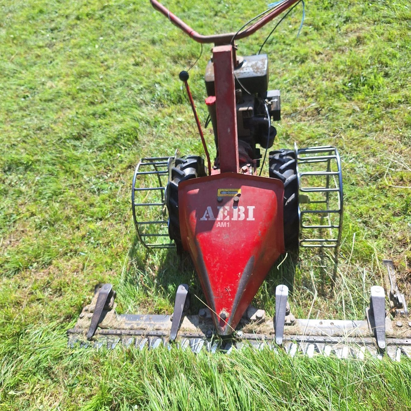 Aebi Alle Maschinen: Motormäher AEBI – Defekt aus Achseten von secondHand02