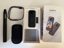 Insta360 x3 Neuwertig inkl. Selfiestick