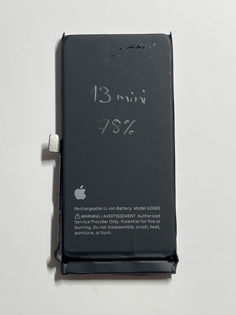 Apple Batterie: Original iPhone 13 mini Akku 78% – Usato da Pfäffikon SZ venduto da max_5ylc