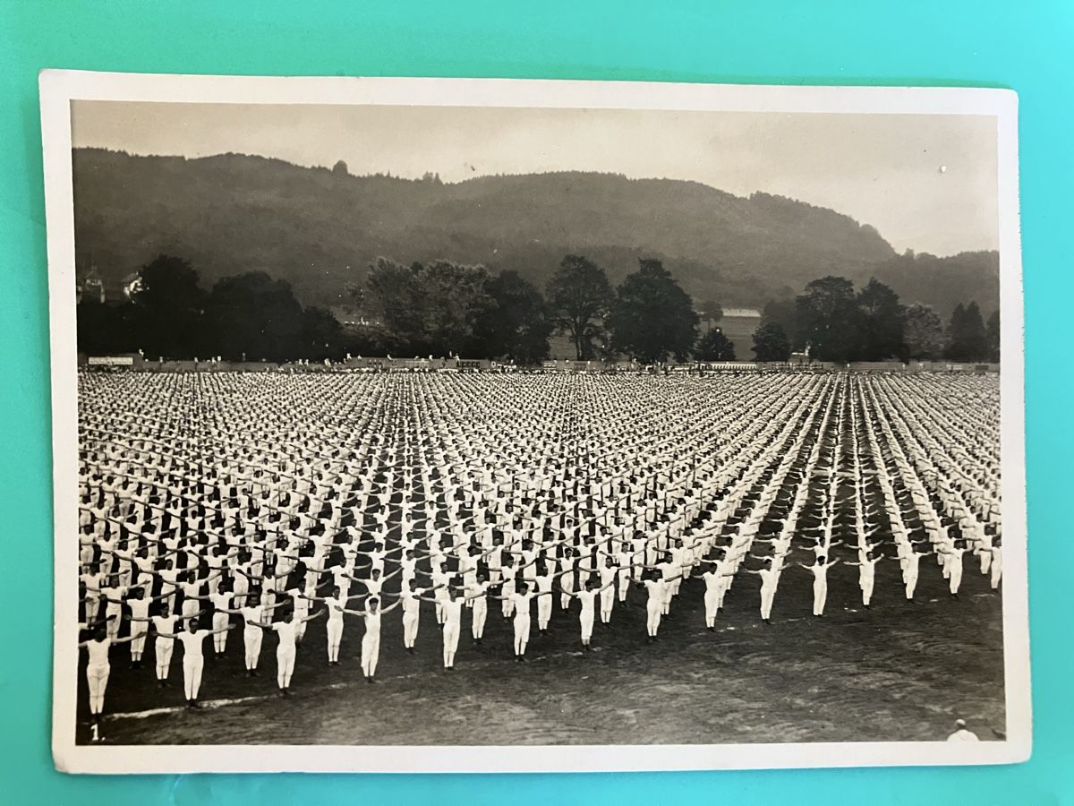 Posters & Illustrations: Postkarte Eidg. Turnfest Luzern 1928  – D'occasion à Bauma par Baumer71