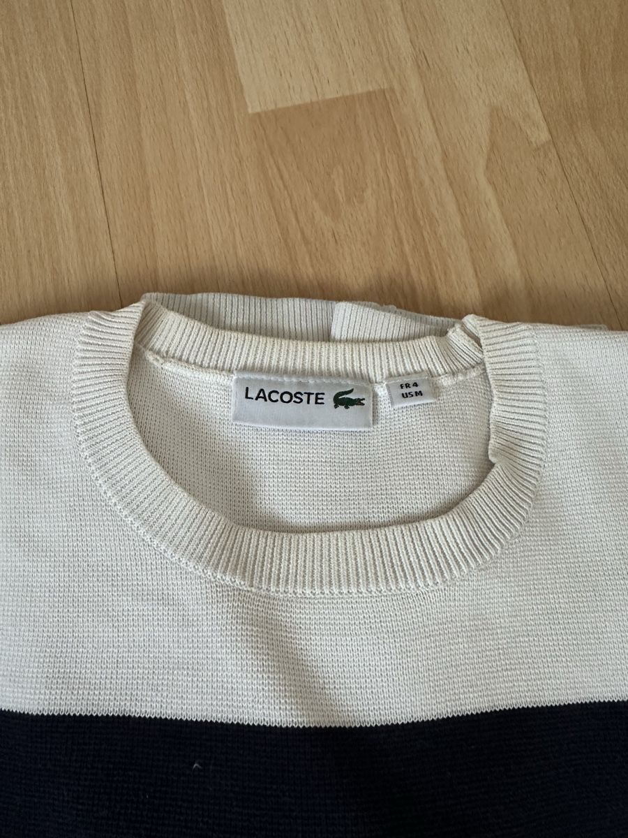 Lacoste Maglioni & Felpe: Lacoste Pullover weiss/blau – Usato da Chur venduto da Sim7000 4
