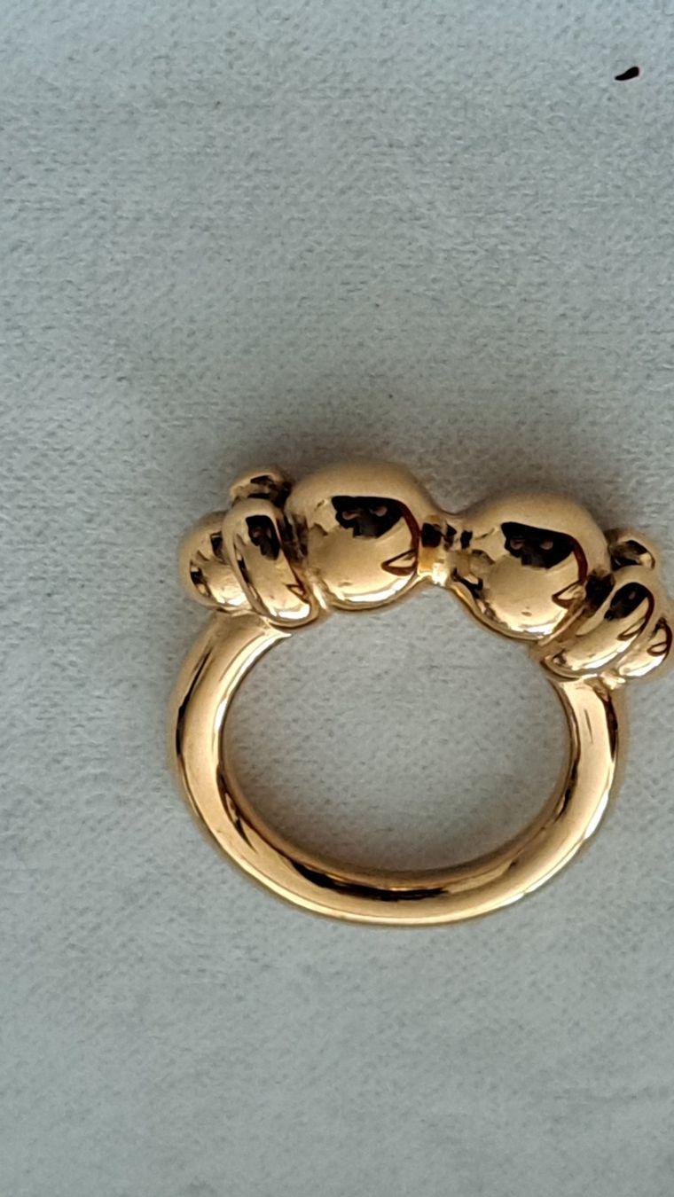 Anelli: très belle bague dorée taille 9 – Nuovo (secondo la descrizione) da Chêne-Bourg venduto da n4r_7kyb