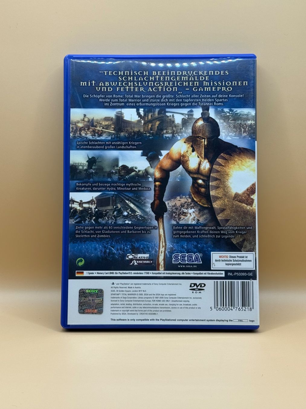 Sega Giochi: Spartan Total Warrior - Playstation 2 – Usato da Dietikon venduto da gab_qz7y 1