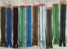 10 STÜCK RIRI REISSVERSCHLÜSSE ALLE 15CM UND NEU