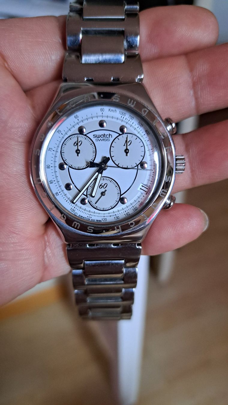 Swatch Orologi: Swatch chrono Irony Rough & Rugged, comme neuf,40mm – Usato da Clarens venduto da mig_f5z9
