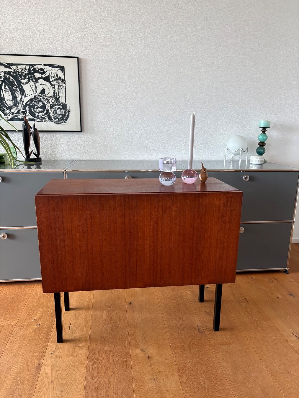 Cassettiere: Kommode Teak Bar 60er – Usato da Bellach venduto da 2ndBox 3