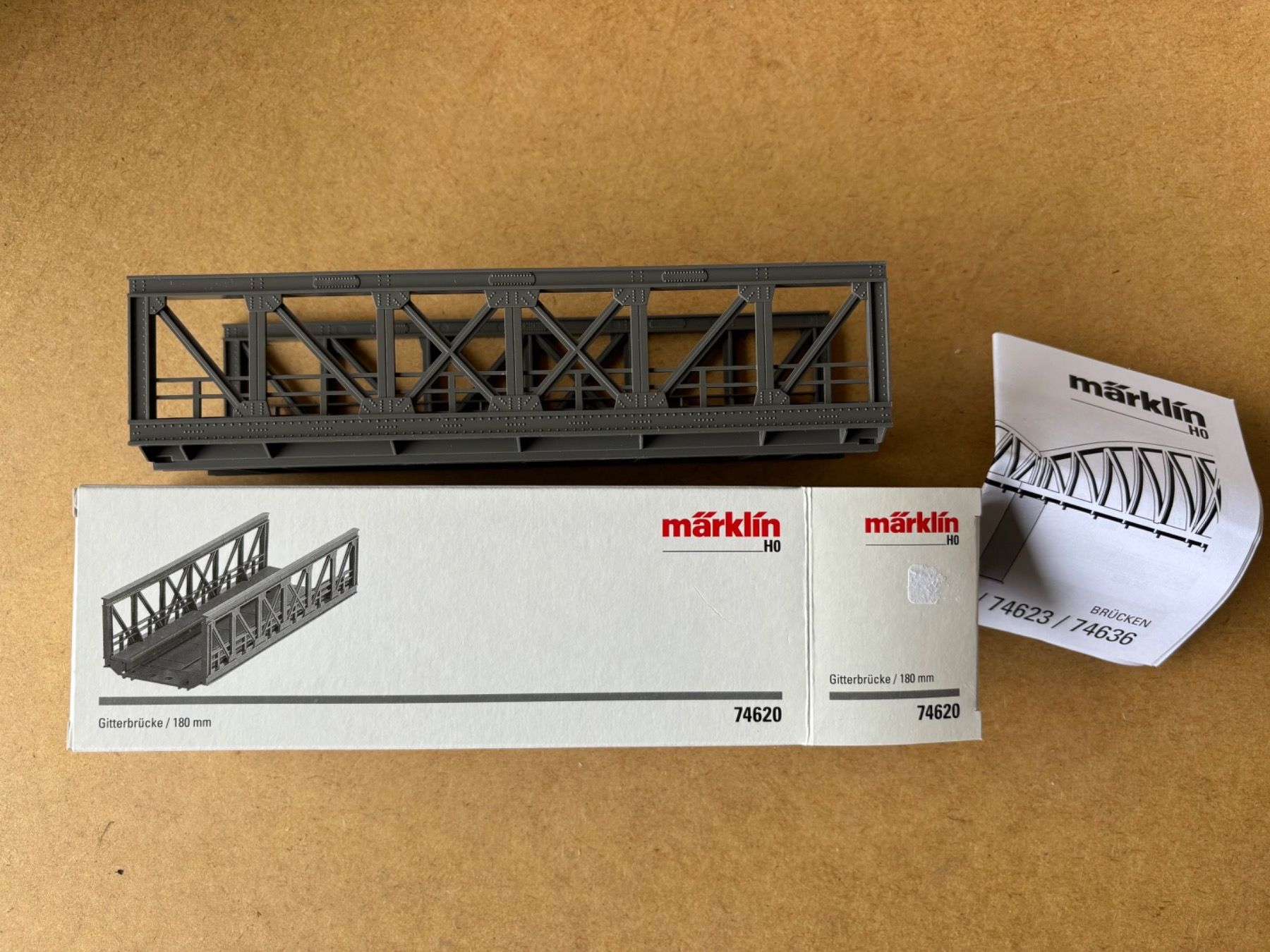 Märklin Modellini di ferrovie: Marklin 74620 Brücken fur Schinen C – Nuovo e nell'imballaggio originale da Hauterive NE venduto da eriamch