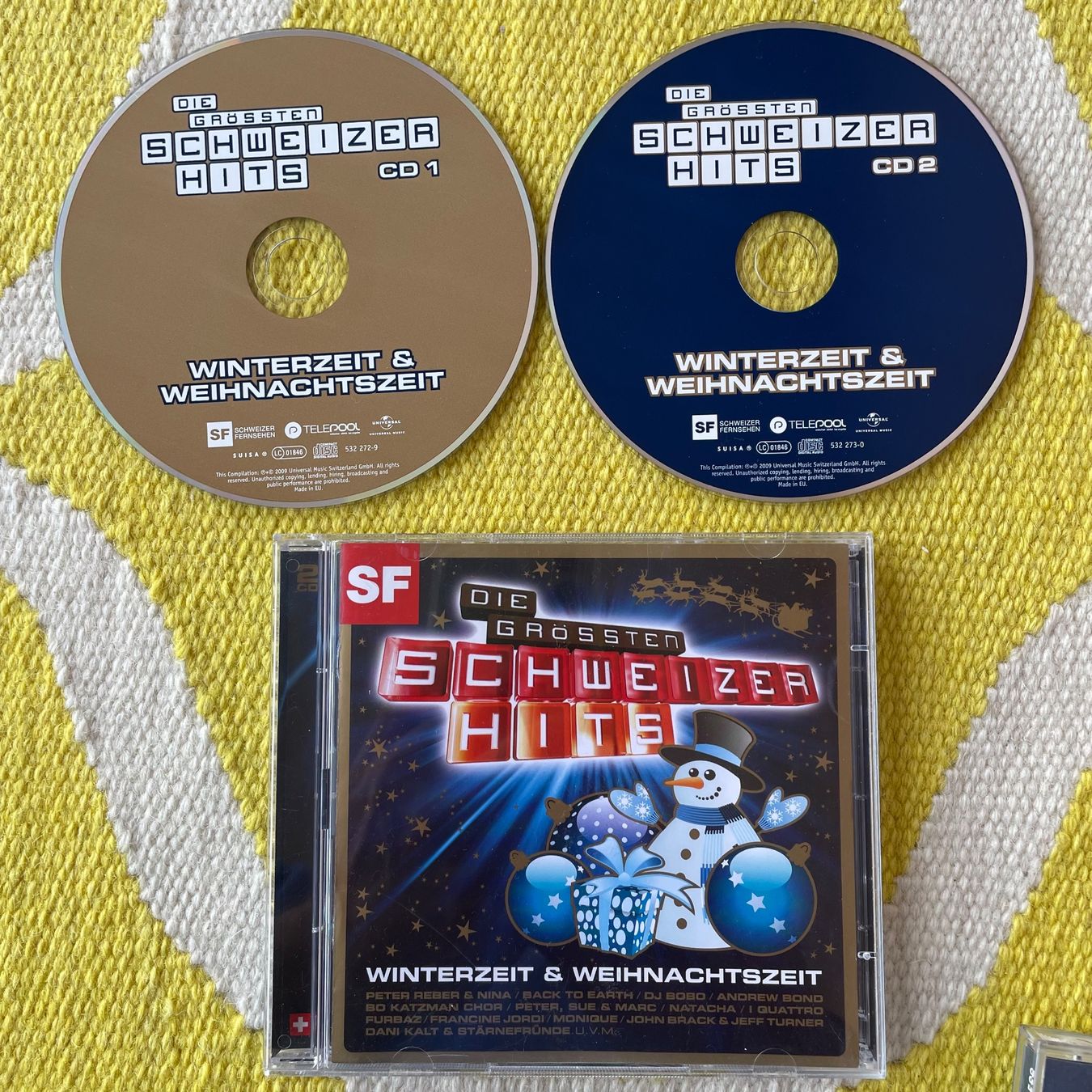 CD: DIE GRÖSSTEN SCHWEIZER HITS-2CD WEIHNACHTSZEIT&WINTERZEIT – Usato da Rorschacherberg venduto da CD-Roli