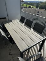 Gartentisch mit Stühlen gebraucht