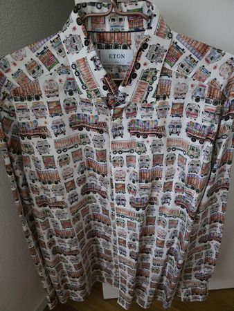 Eton Hemd Gr. 42 Slim Fit, Spezielles Design, Top Zustand