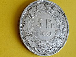5 Franken 1850 Super   ( Poste A+ )
