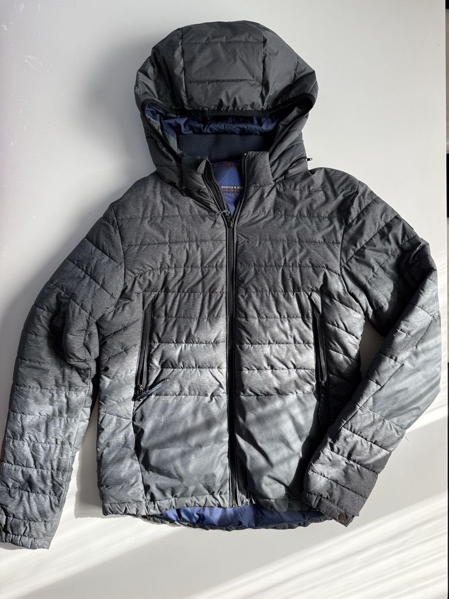 Giacche: Scotch&Soda Daunenjacke - Gr. S - Grau – Usato da Herisau venduto da rico.sn25