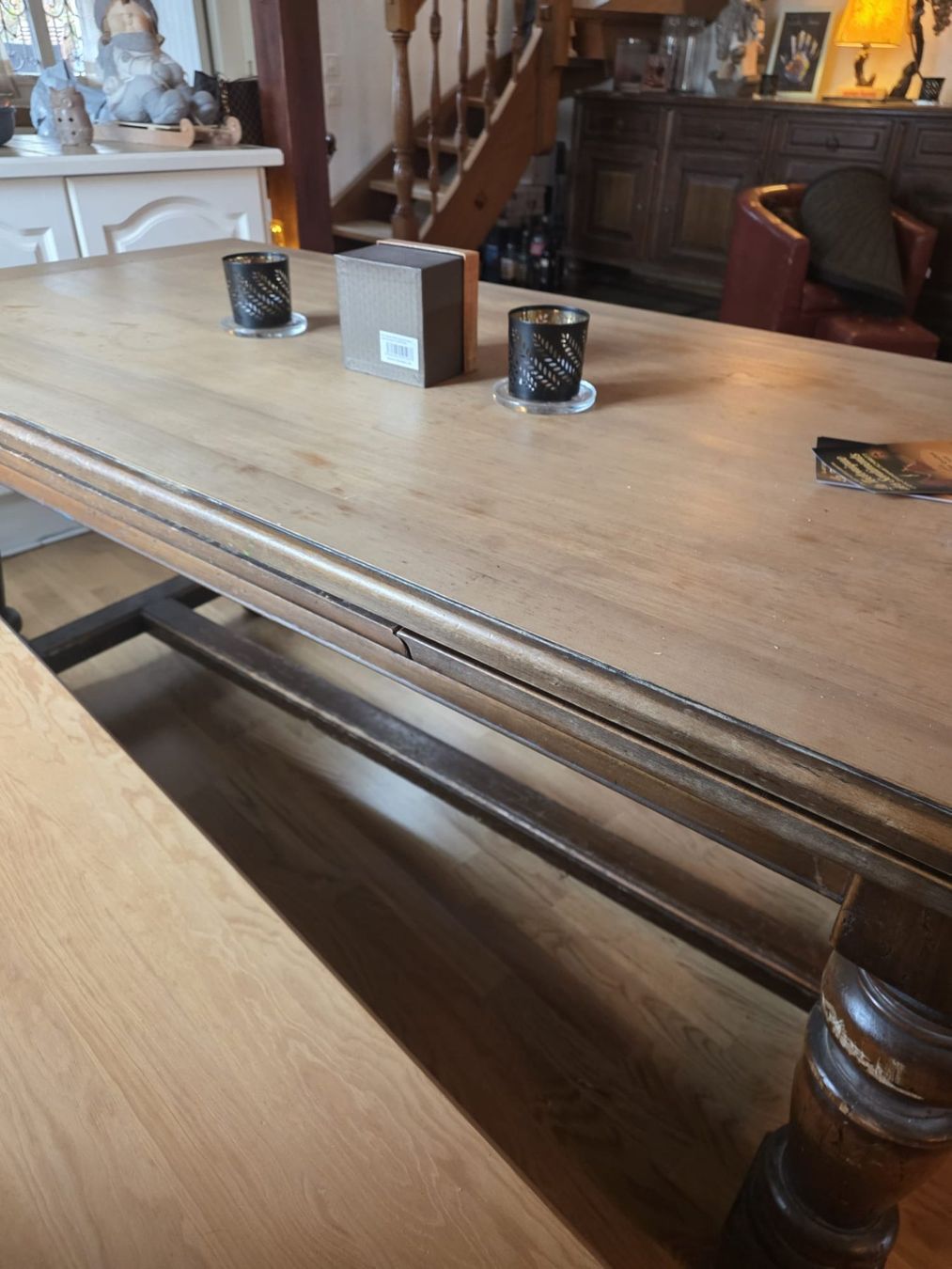 Tische: Magnifique table style renaissance anglaise - Chêne – Gebraucht aus Bernex von marlenestanning 4