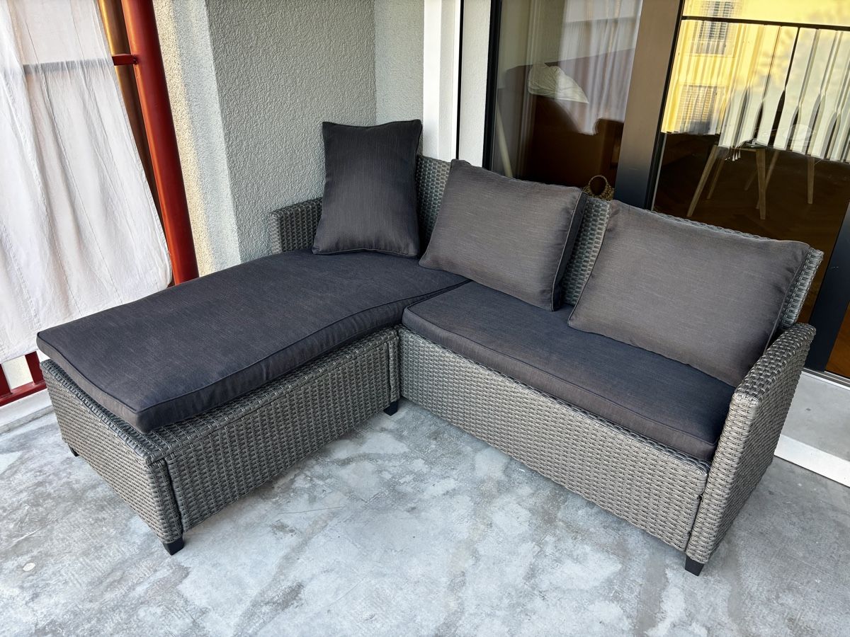 Divani: Gartensofa 3-Sitzer Anthrazit – Nuovo (secondo la descrizione) da Zürich venduto da Harrier12 2