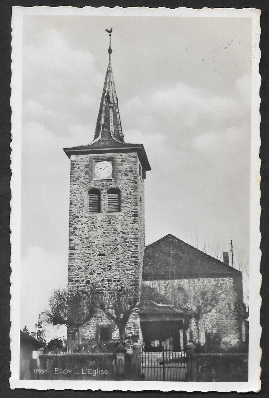 Cartoline postali: Etoy L' Eglise Feldpoststempel – Usato da Olten venduto da clotaldi