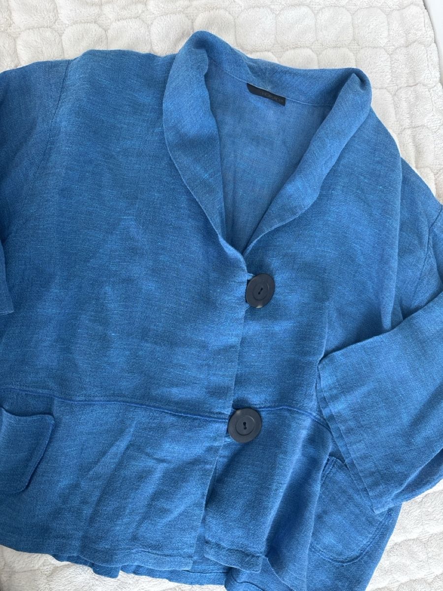 Giacche: Leinenblazer von Hopsack gr.L(42/44) – Usato da Nebikon venduto da Draga25 4