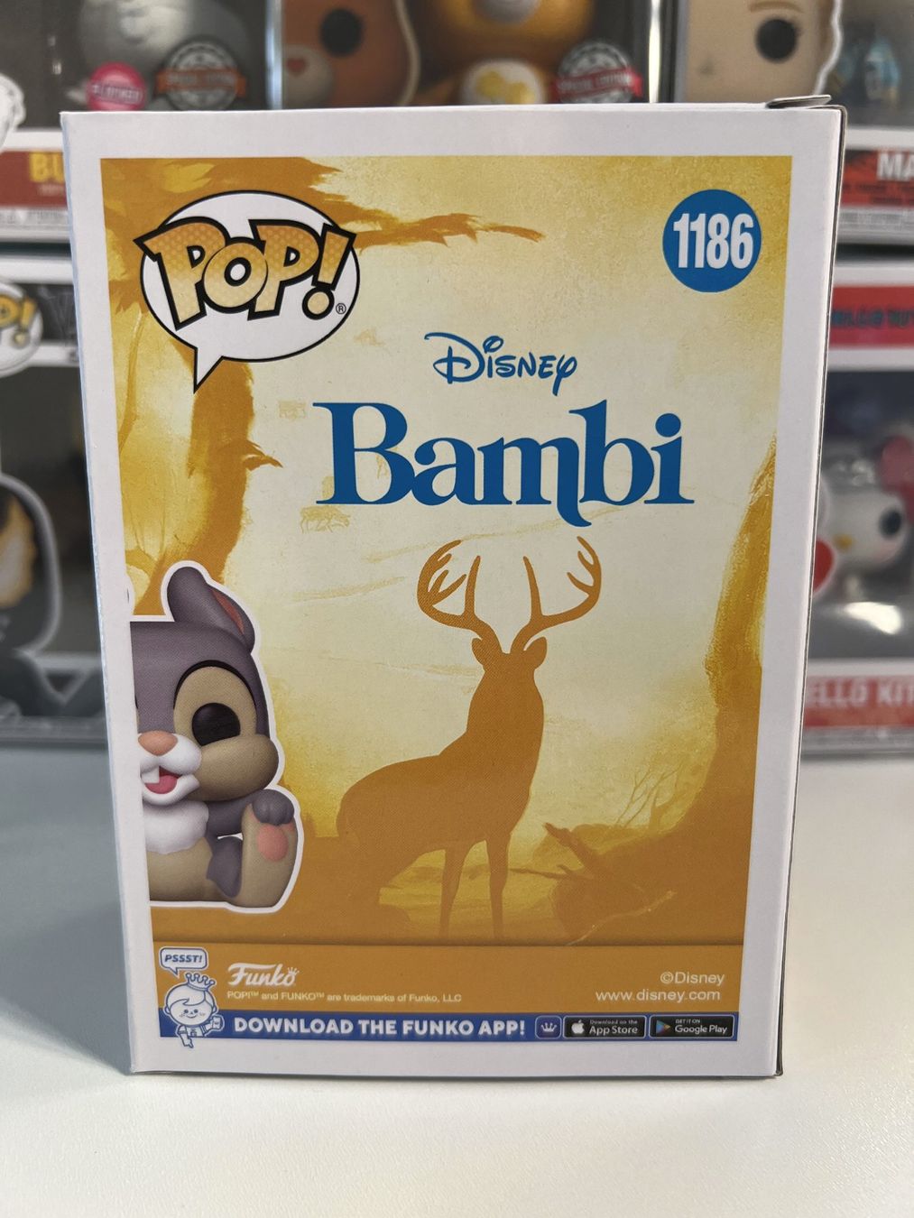 Funko Figuren: Funko POP! Disney Classics Bambi Thumper Edition Limitée – Neu und originalverpackt aus Le Mouret von perfectbijou 2