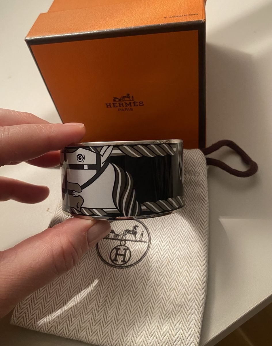 Hermès Armbänder & -reifen: Hermès equestrian bangle - Excellent! – Neu (gemäss Beschreibung) aus Herrliberg von non_5qdb 5