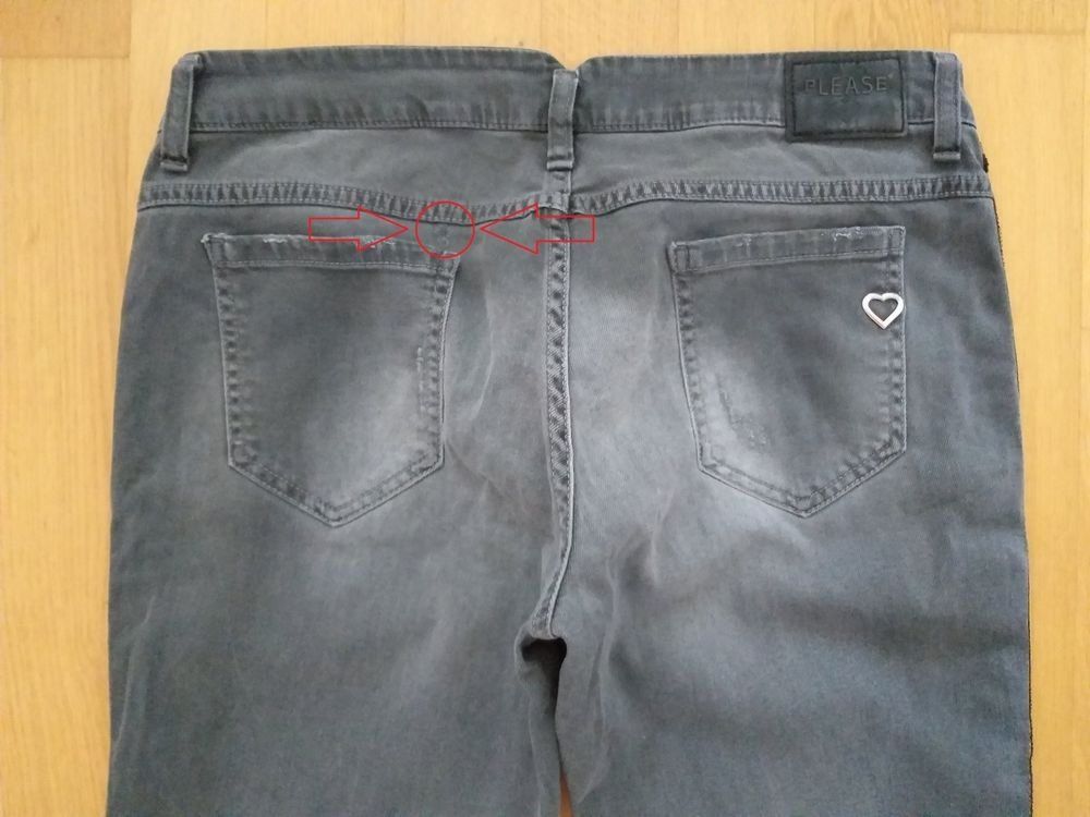 Please Jeans Jeans: Jeans PLEASE P82    Taille / Grosse M ......... – Usato da Cossonay-ville venduto da Super-Price-Quality 4
