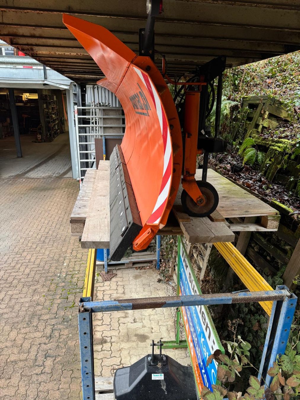 Sgombero neve: Schneepflug Schneeschild 3,3m – Usato da brütten venduto da ford6600 2