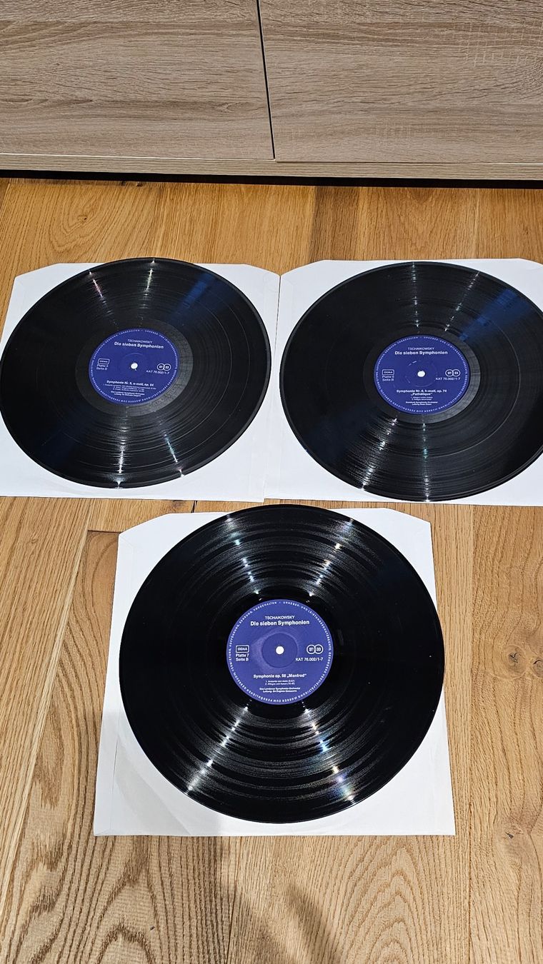 Schallplatten: Tchaikowsky - Sieben Symphonien - Vinyl Schallplatten Box – Gebraucht aus Sirnach von windrad65 6