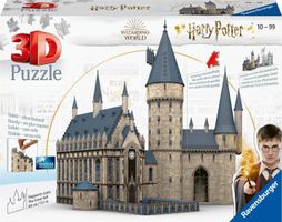 Puzzle 3D Harry Potter, Château de Poudlard, complet