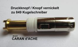 9801.106 Knopf vernickelt * zu 849 Kugelschreiber CDA