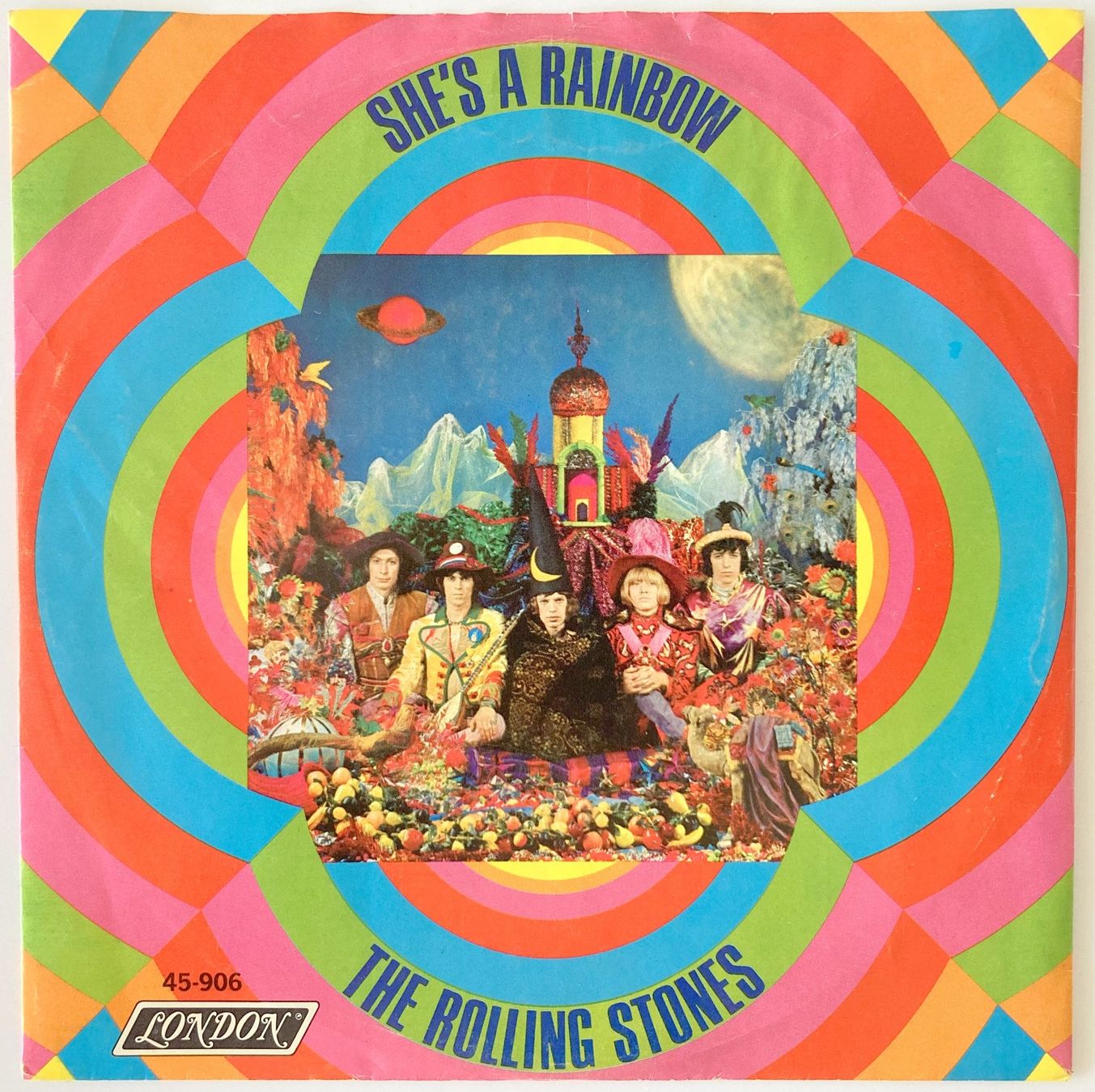 Schallplatten: ROLLING STONES - SHE'S A RAINBOW – Gebraucht aus Bottens von hotter-than-hell