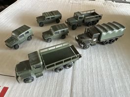 Militär Fahrzeuge 1:87 guter Zustand ab 9.-