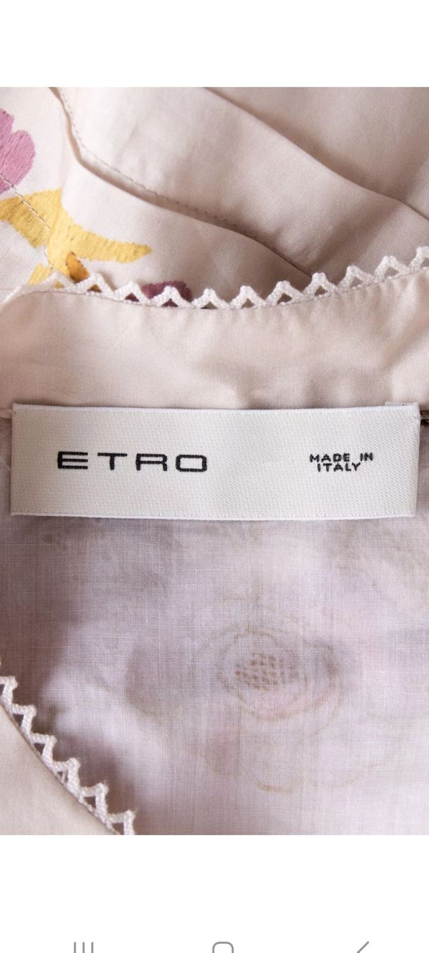Etro Vestiti: Wunderschönes Etro Leinenkleid Gr. 40 IT – Nuovo e nell'imballaggio originale da Luzern venduto da annabelle25 9