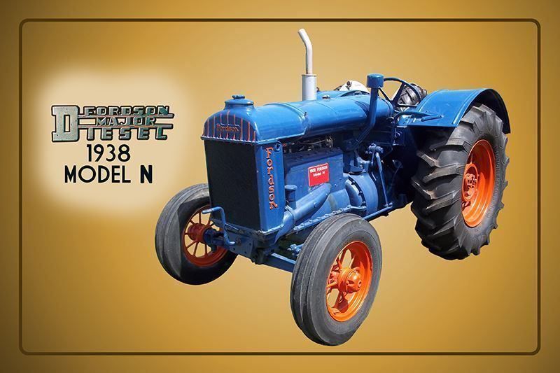 Ford Insegne: Blechschild-FORDSON DIESEL 1938 – Nuovo e nell'imballaggio originale da Rupperswil venduto da big-one-sale