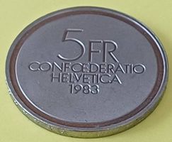 1983 Sonder Fünfliber - Ernest Ansermet - 5 Franken Münze