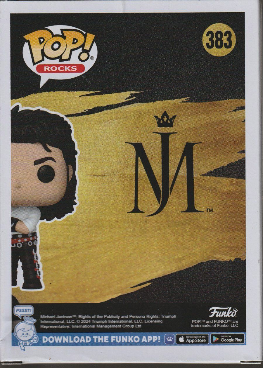 Funko Statuette: FUNKO POP!  ROCKS 383 MICHAEL JACKSON new – Nuovo e nell'imballaggio originale da Vezia venduto da Aquarius_Age 2