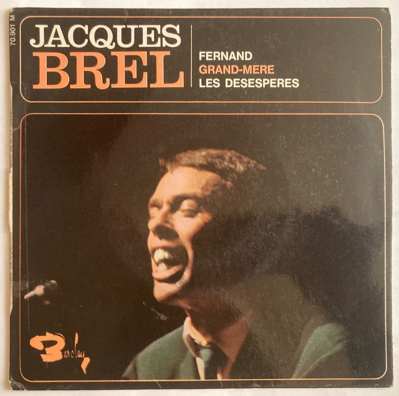 Dischi in vinile: JACQUES BREL - FERNAND – Usato da Poliez-Pittet venduto da Newtown-Records