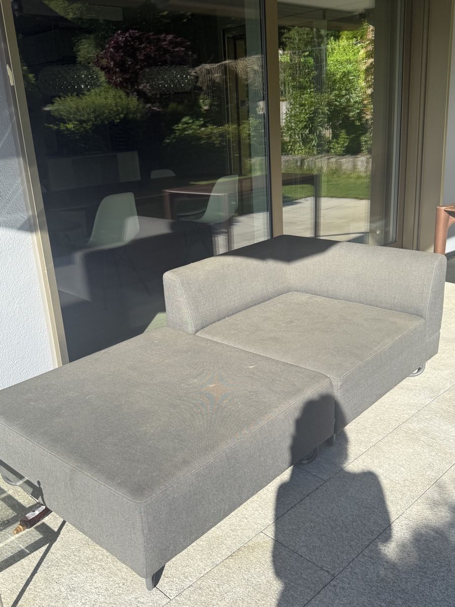 Sofas: Outdoor Sofa Set Dark Grey Modular – D'occasion à Küsnacht ZH par sammenas96 4