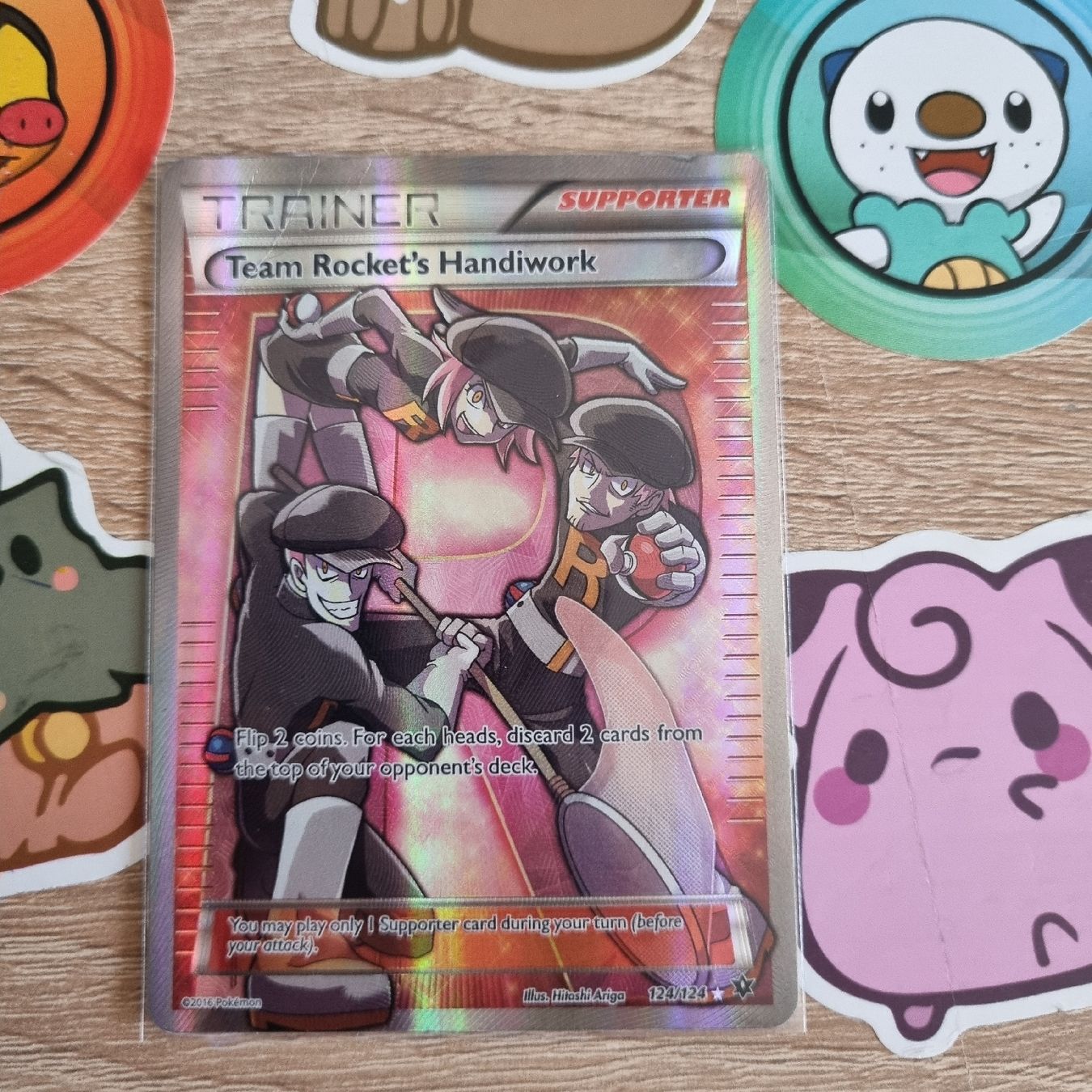 Pokémon Carte collezionabili: Team Rocket's Handiwork XY – Difettoso da St-Maurice venduto da Woopersonal
