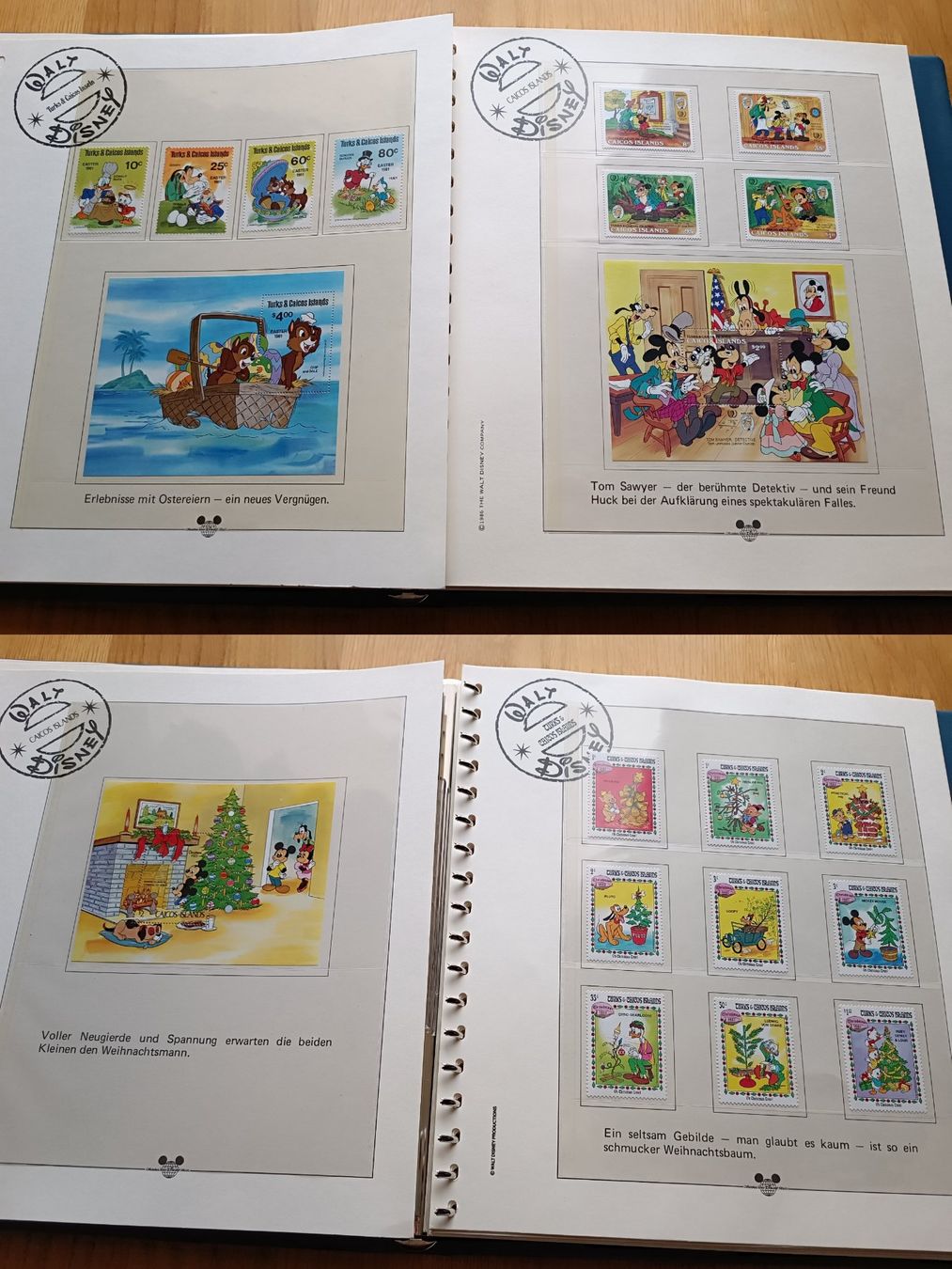 Lindner Album: Disney Briefmarken Album Malediven – Usato da Otelfingen venduto da patida 3