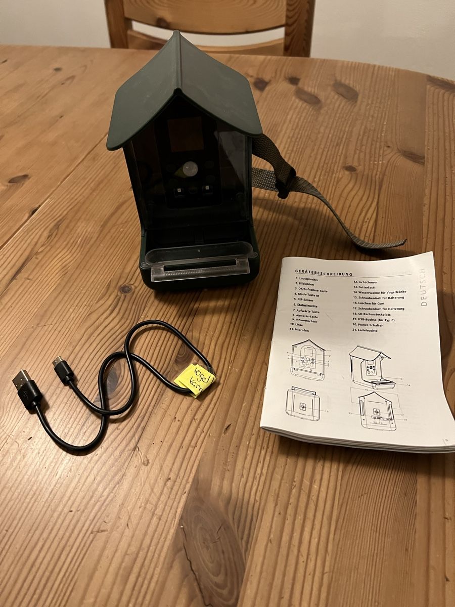 Casette per uccelli: Futterhaus mit Kamera – Nuovo (secondo la descrizione) da Arboldswil venduto da CJDA 4