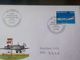 1972, FDC, Pro Aero, Serie
