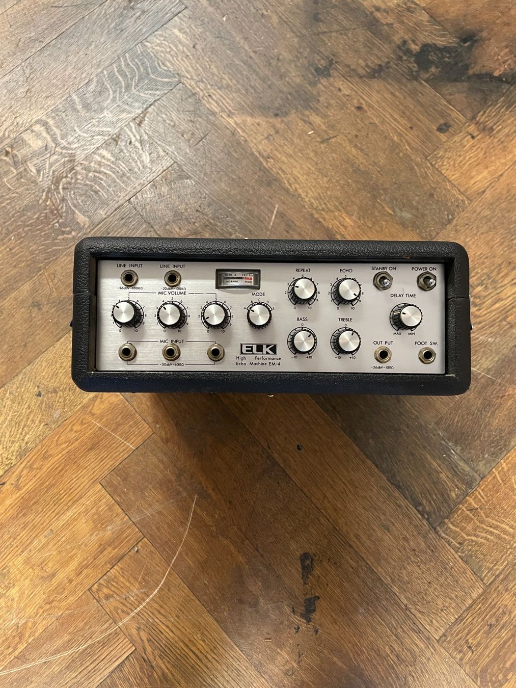 Musikinstrumente: ELK EM-4 analog Tape Delay – Defekt aus Bern von nomitzruk