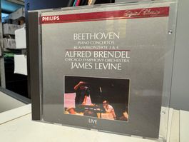 Beethoven, Brendel, Levine - Piano Concertos 3 & 4 - SRA05B