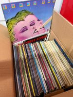Schallplattensammlung Singles und LPs