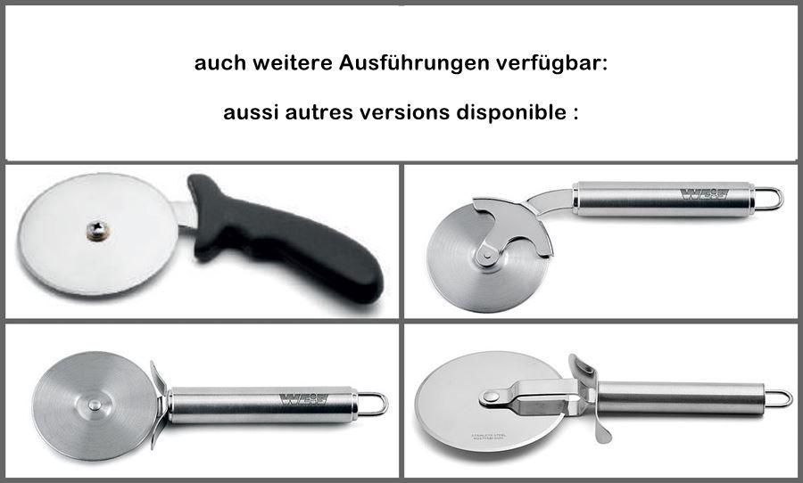 Elettrodomestici da cucina: Pizzaroller gebogen, Pizzarad WEIS – Nuovo e nell'imballaggio originale da Wettingen venduto da kochshop 3