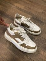 Pavement Sneakers Leder beige/white 37