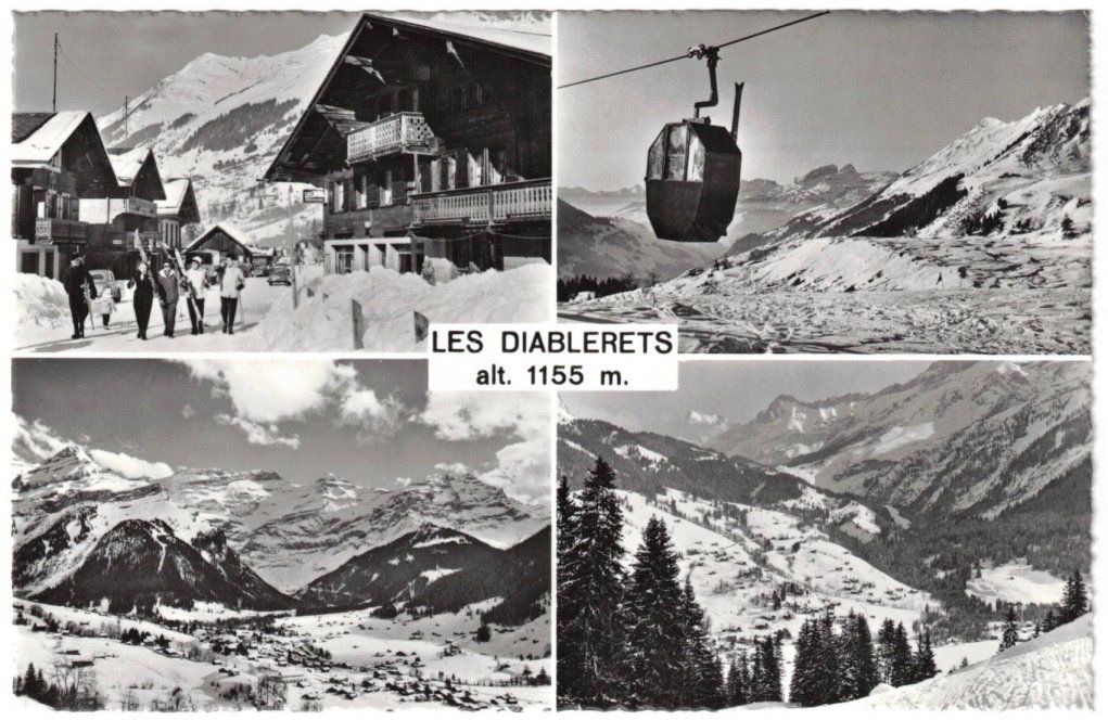 Cartes postales: Les Diablerets - 4 Bild AK – D'occasion à Binningen par Mountainrider