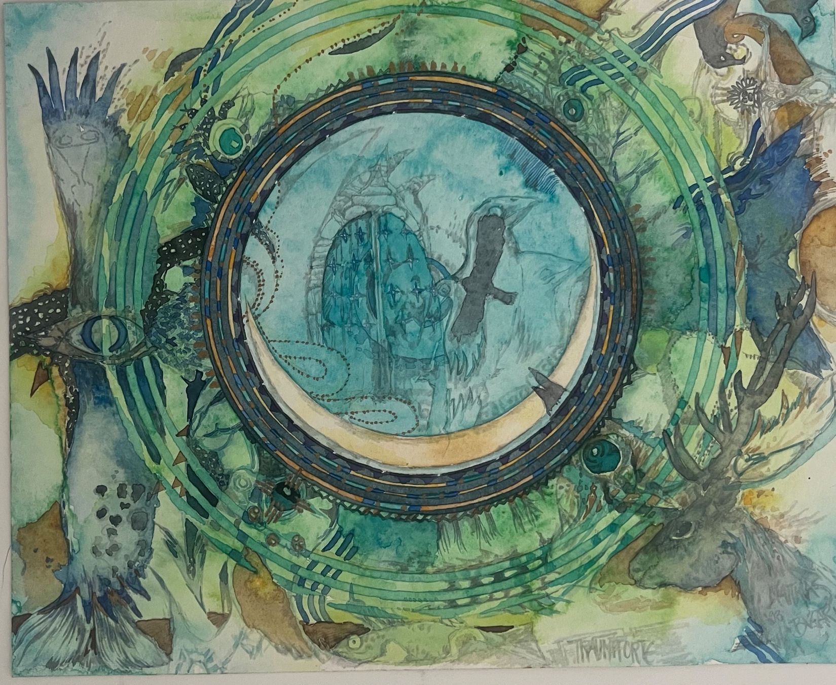 Dipinti: Matthias Bugari, Originalbild – Usato da Rain venduto da daVinci3000 1