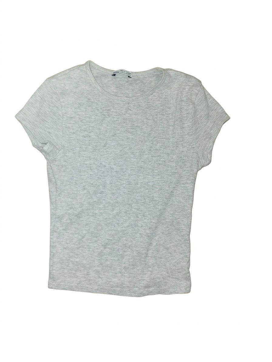 Bershka Top: Graues Top – Nuovo (secondo la descrizione) da Wünnewil venduto da l._aetitia
