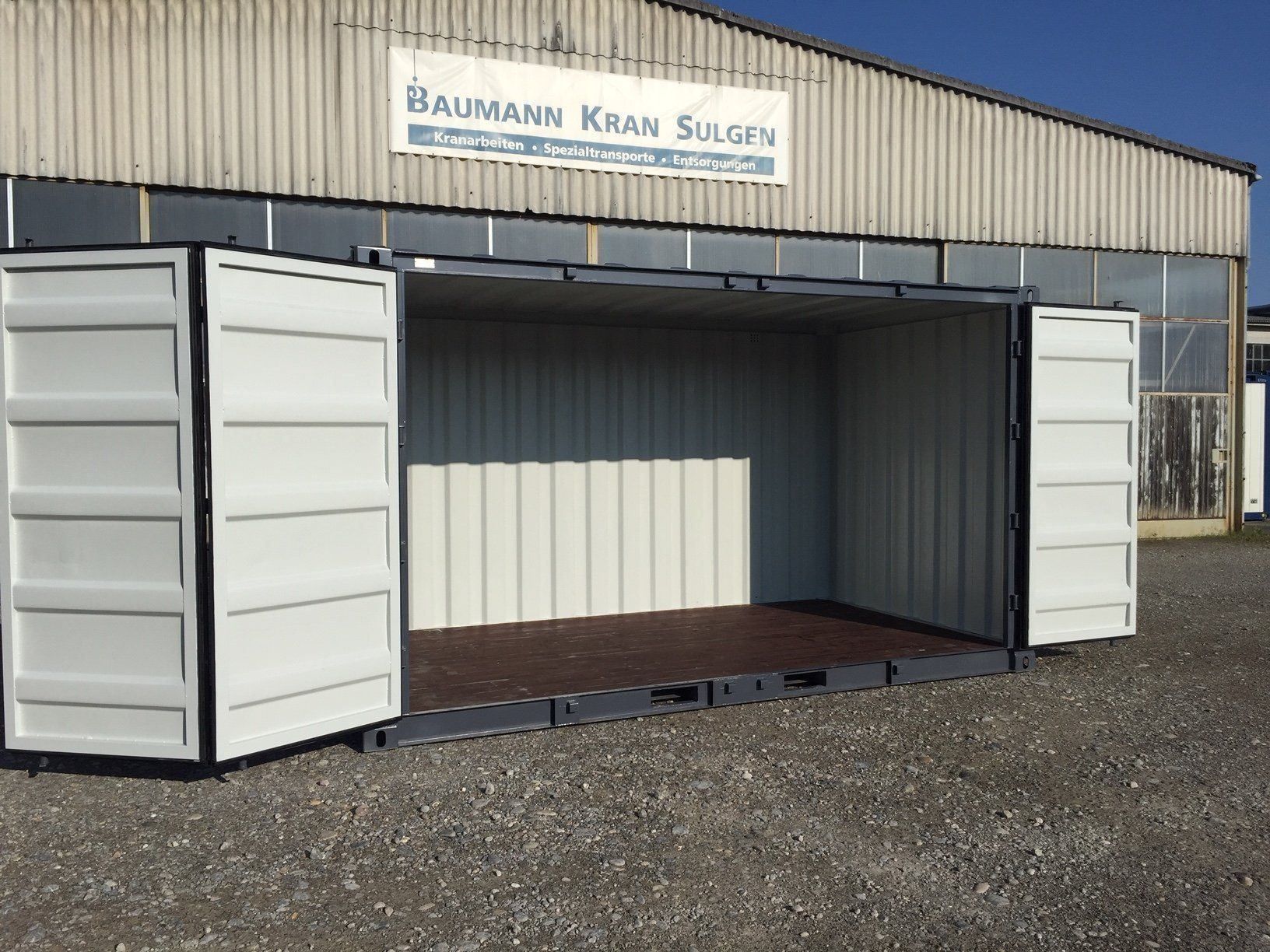 Contenitori edile: 15' Lagercontainer Open Side – Nuovo (secondo la descrizione) da Kradolf venduto da BKSAG 5